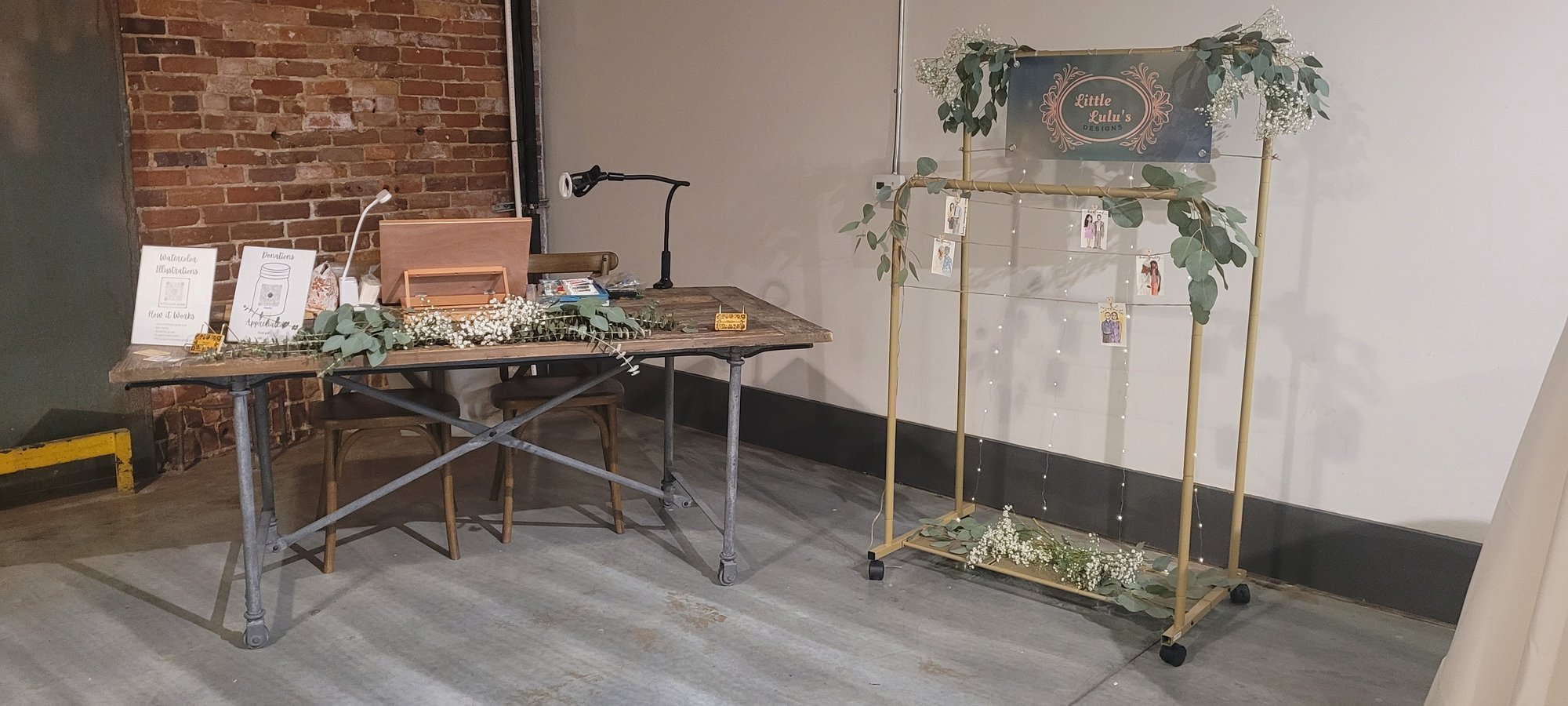 Little Lulus Designs Studio Setup