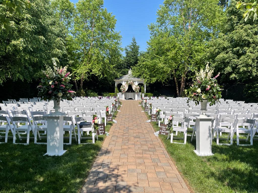 Wedding Signage for Outdoor Wedding Ceremony in New Jersey Wedding Signage for Outdoor Wedding Ceremony in New Jersey